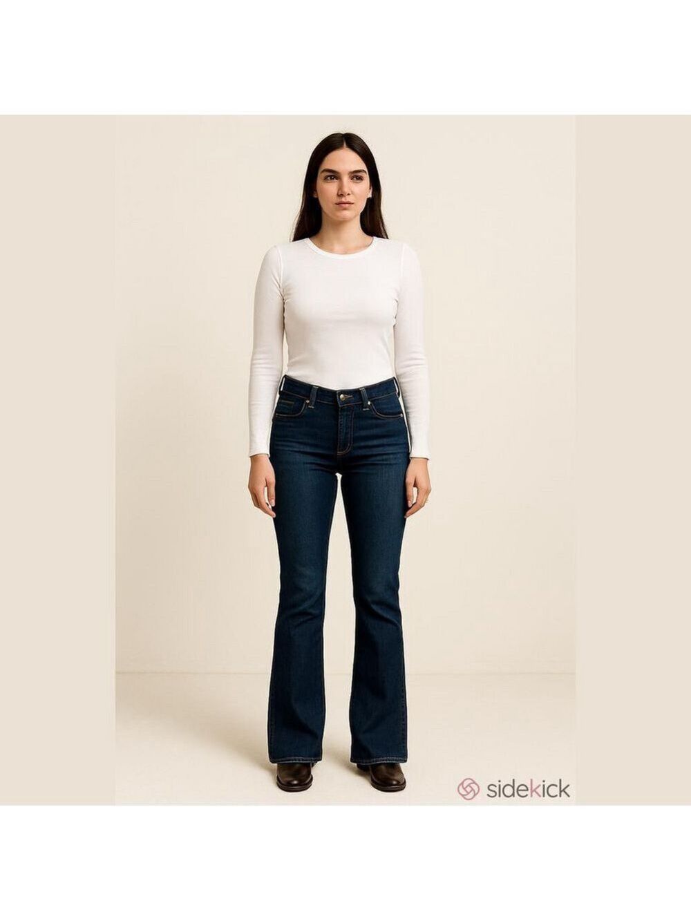Citizens of Humanity Low Waist Flare Stretch Jeans Size 27